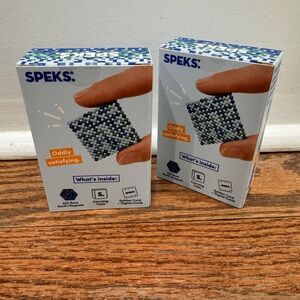 SPEKS Magnetic Puzzle Cube - Green & Blue Mix